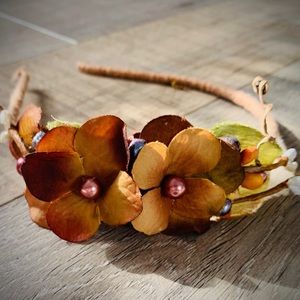 Flower Rustic Girl Headband